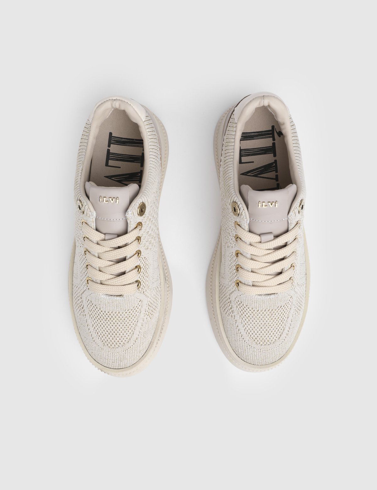 Jolt Beige Leather Women's Sneaker