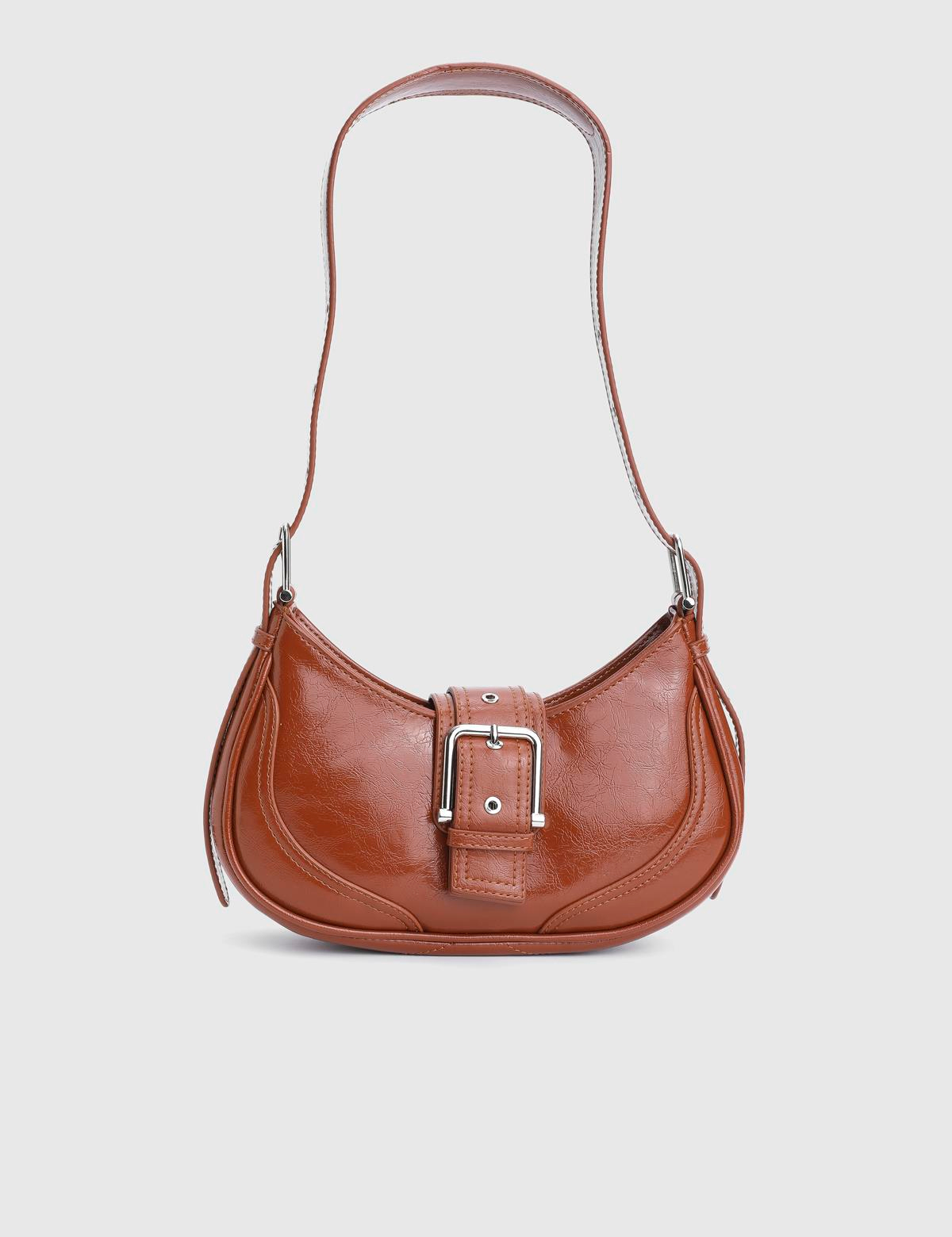 Jorae Saddle Brown Women's Shoulder Bag 