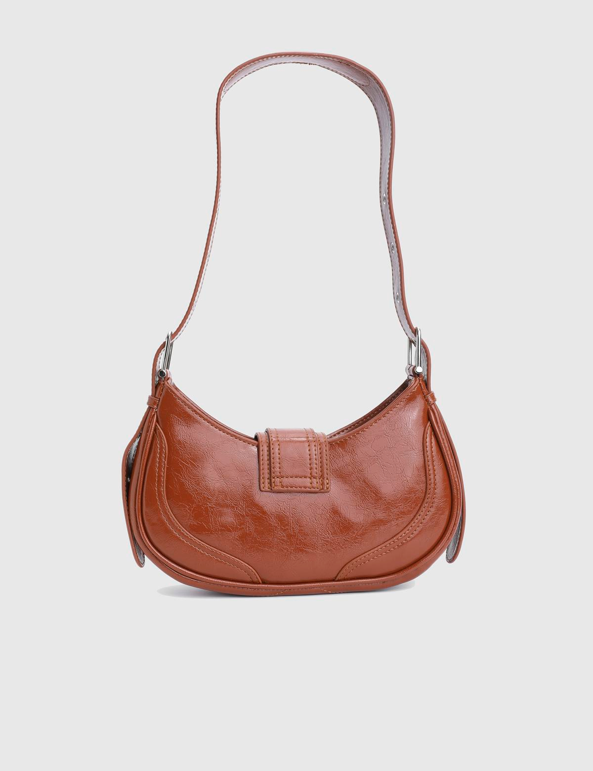 Jorae Saddle Brown Women's Shoulder Bag 