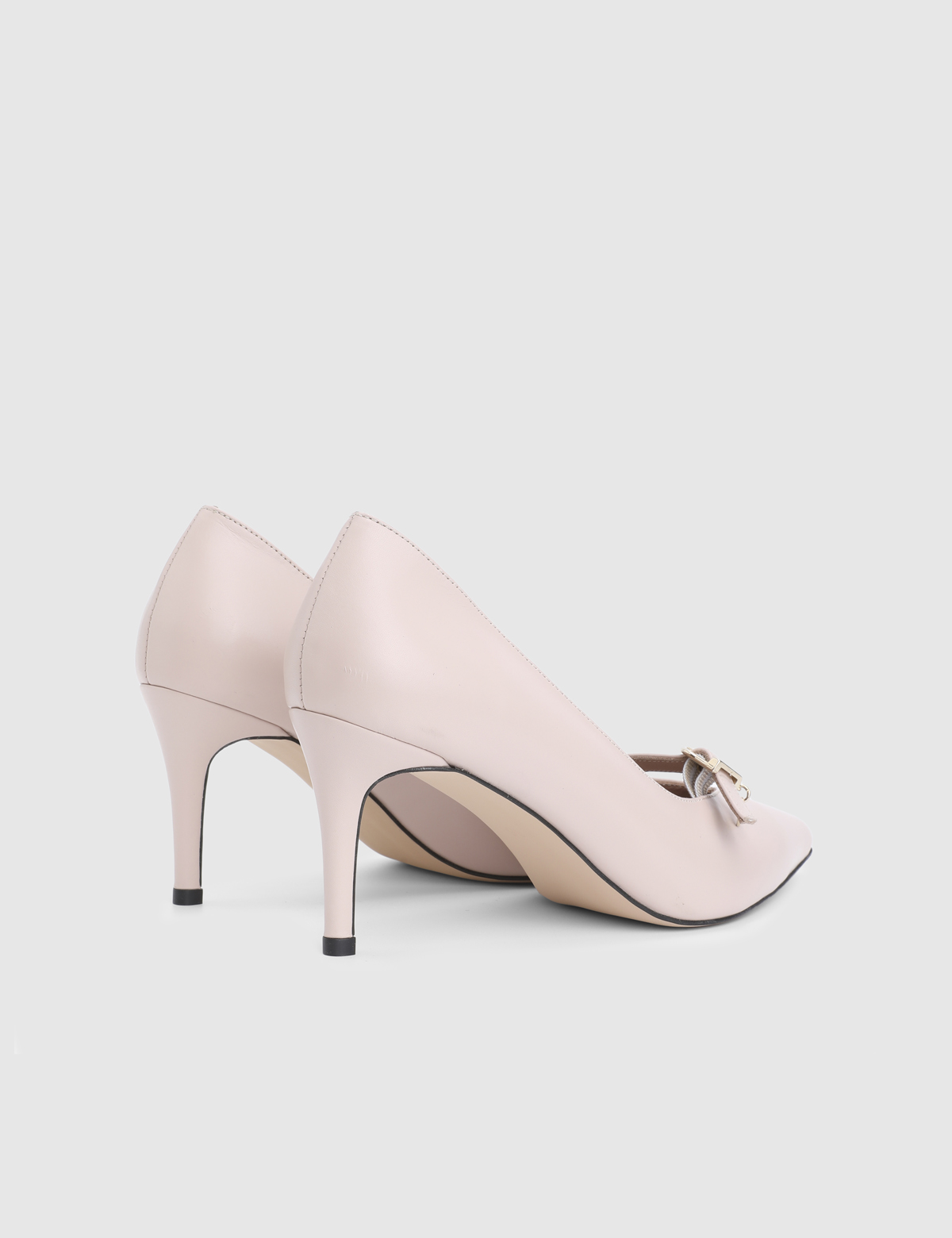 Jorine Powder Pink Leather Women's Pump