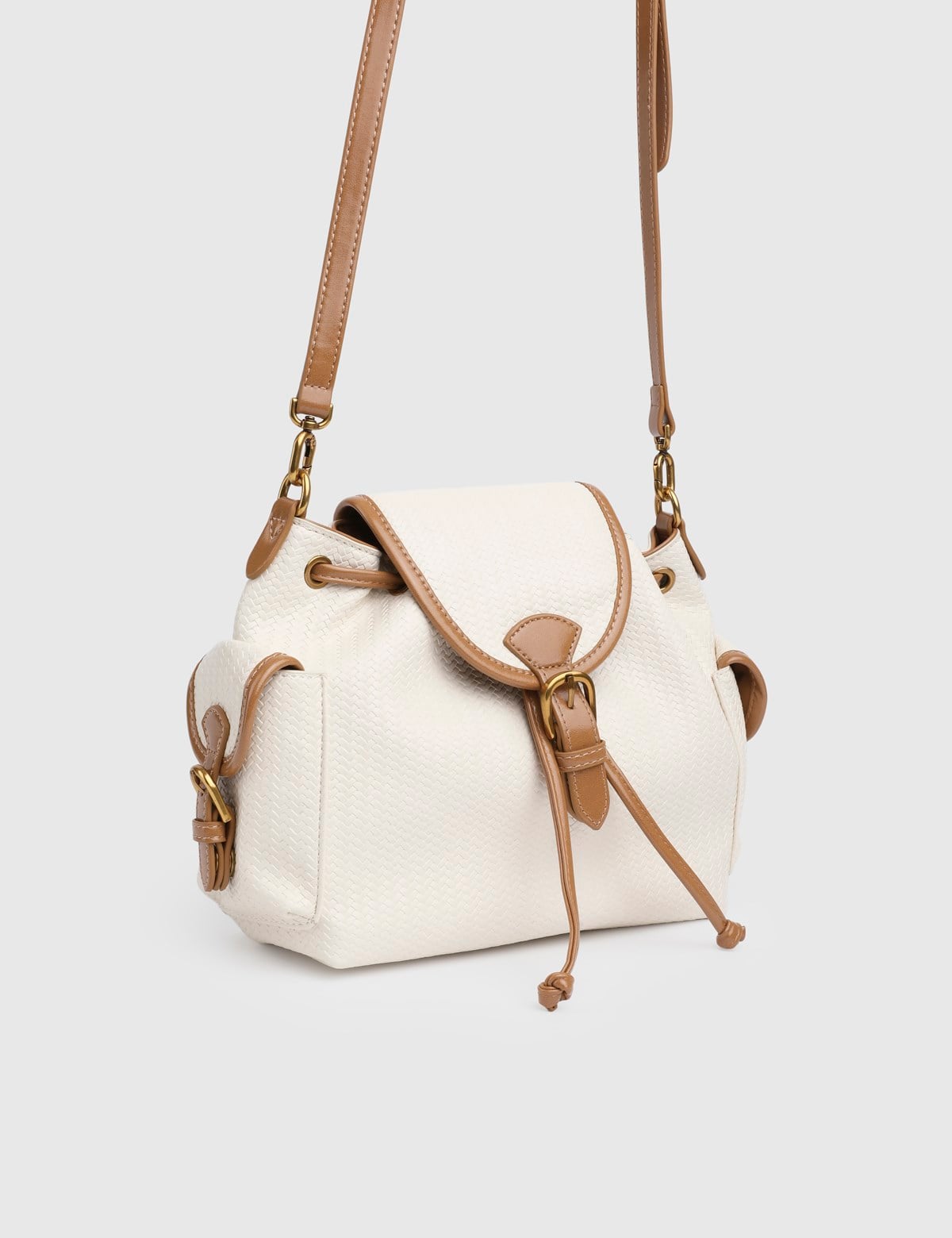 Jynra White Women's Backpack