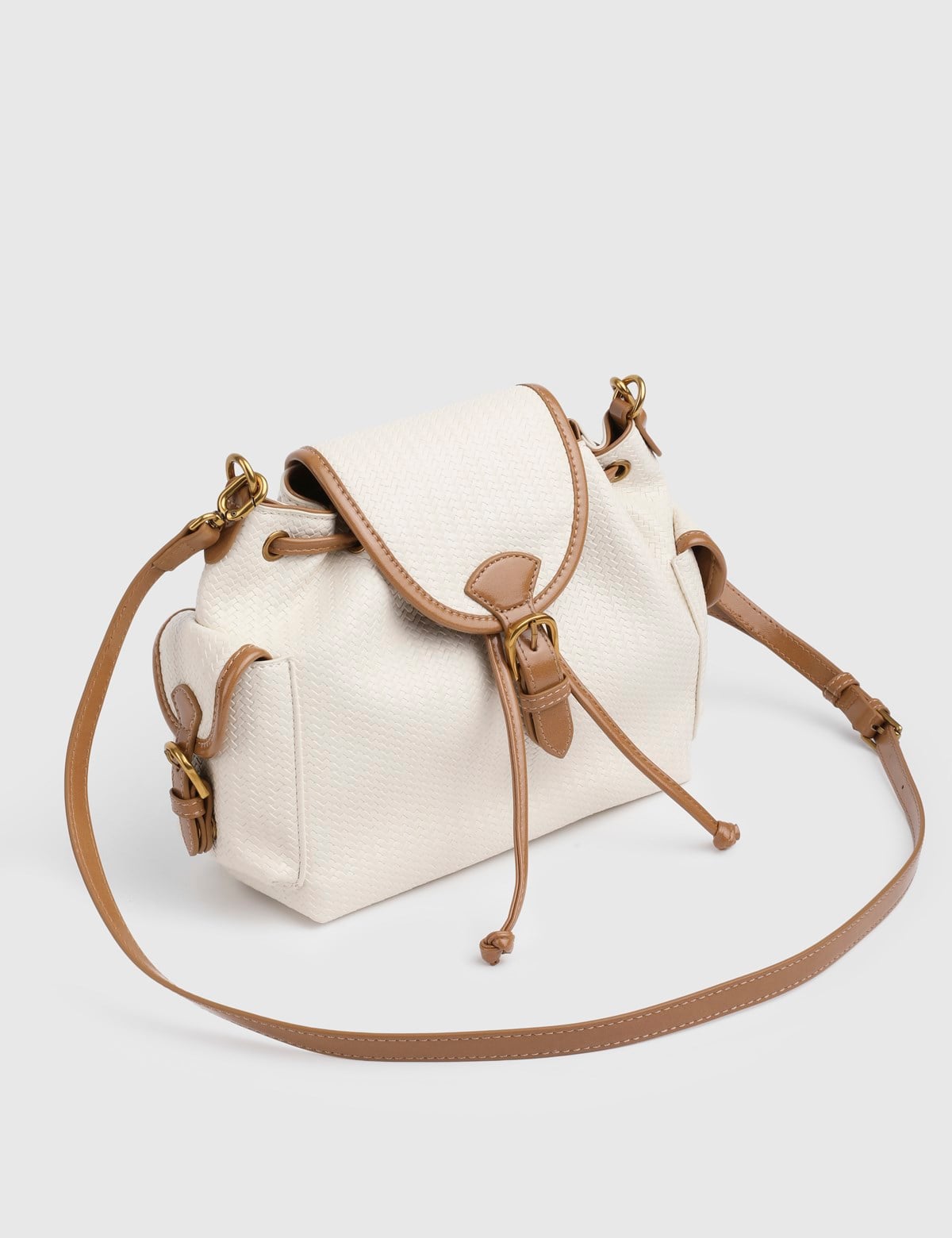 Jynra White Women's Backpack