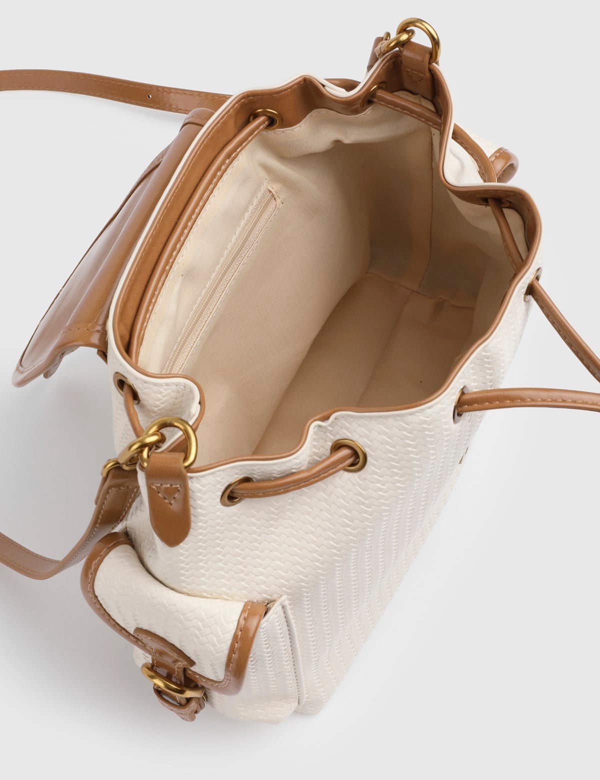Jynra White Women's Backpack