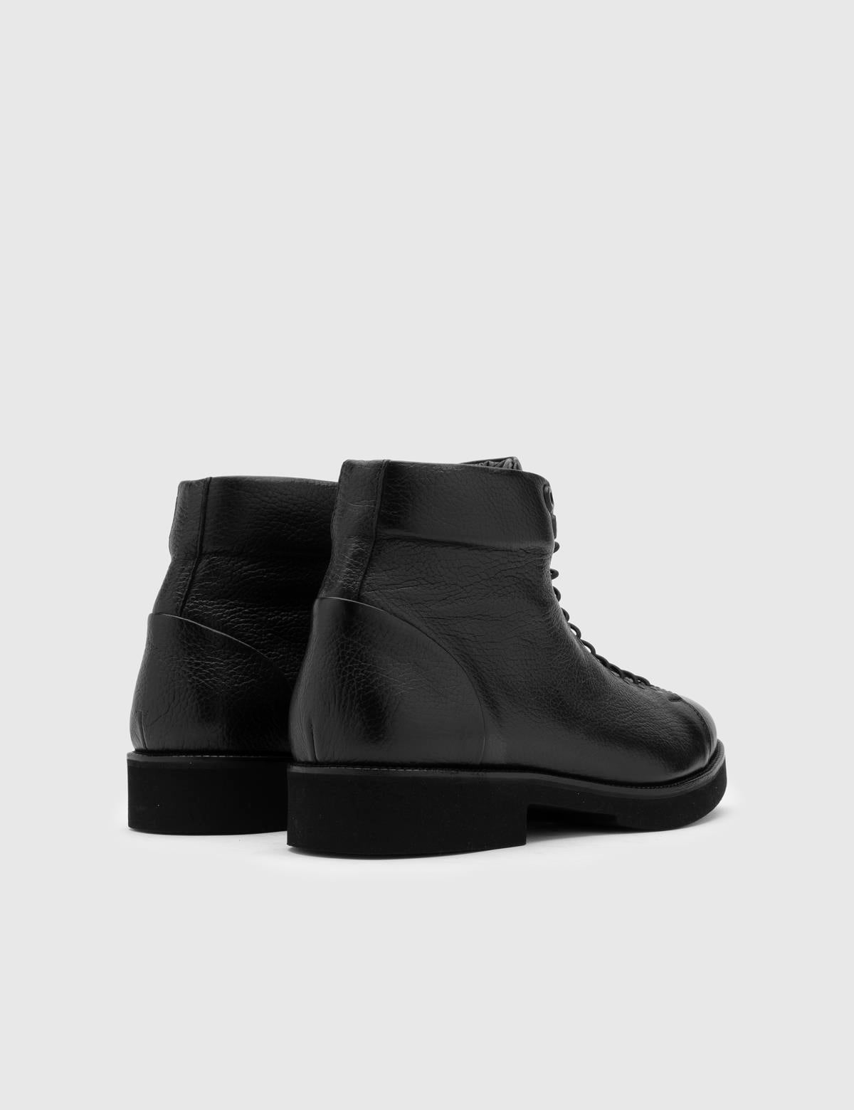 Kai Black Deer Leather Men's Boot