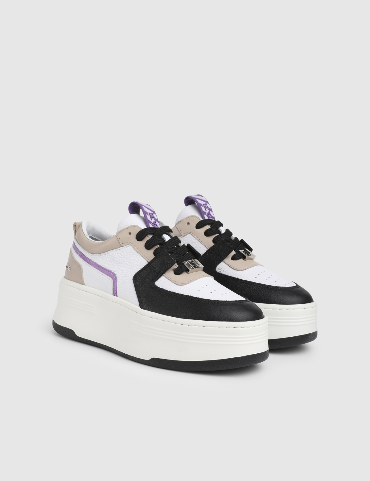 Kato Beige Leather Women's Sneaker