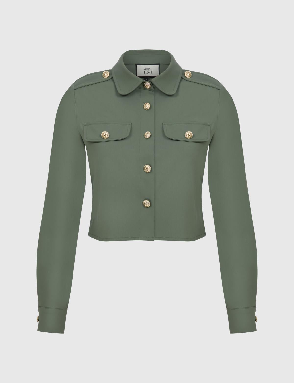 Keıtha Khaki Women's Shirt