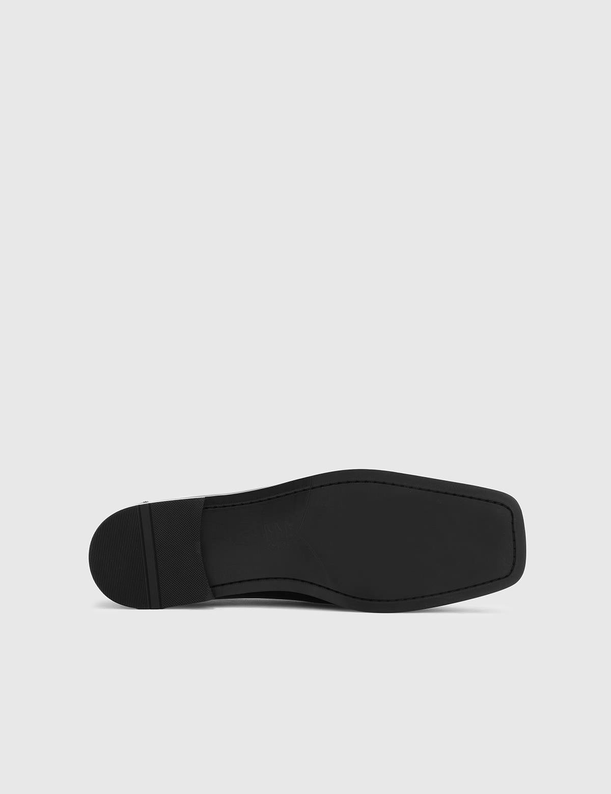 Kylıan Black Patent Leather Men's Tuxedo Shoe