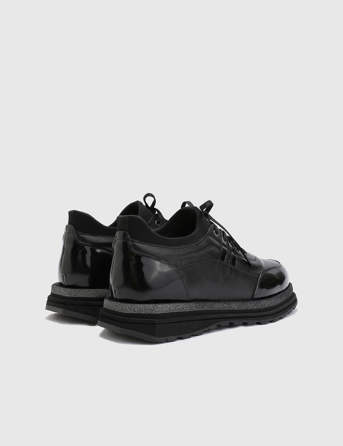 Lance Black Florentic Floater Leather Men's Oxford