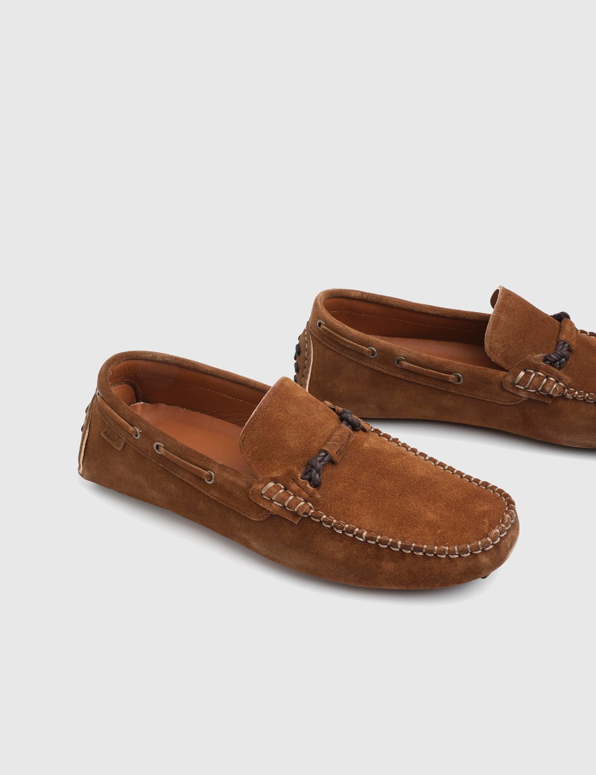 Leone Erkek Loafer Taba