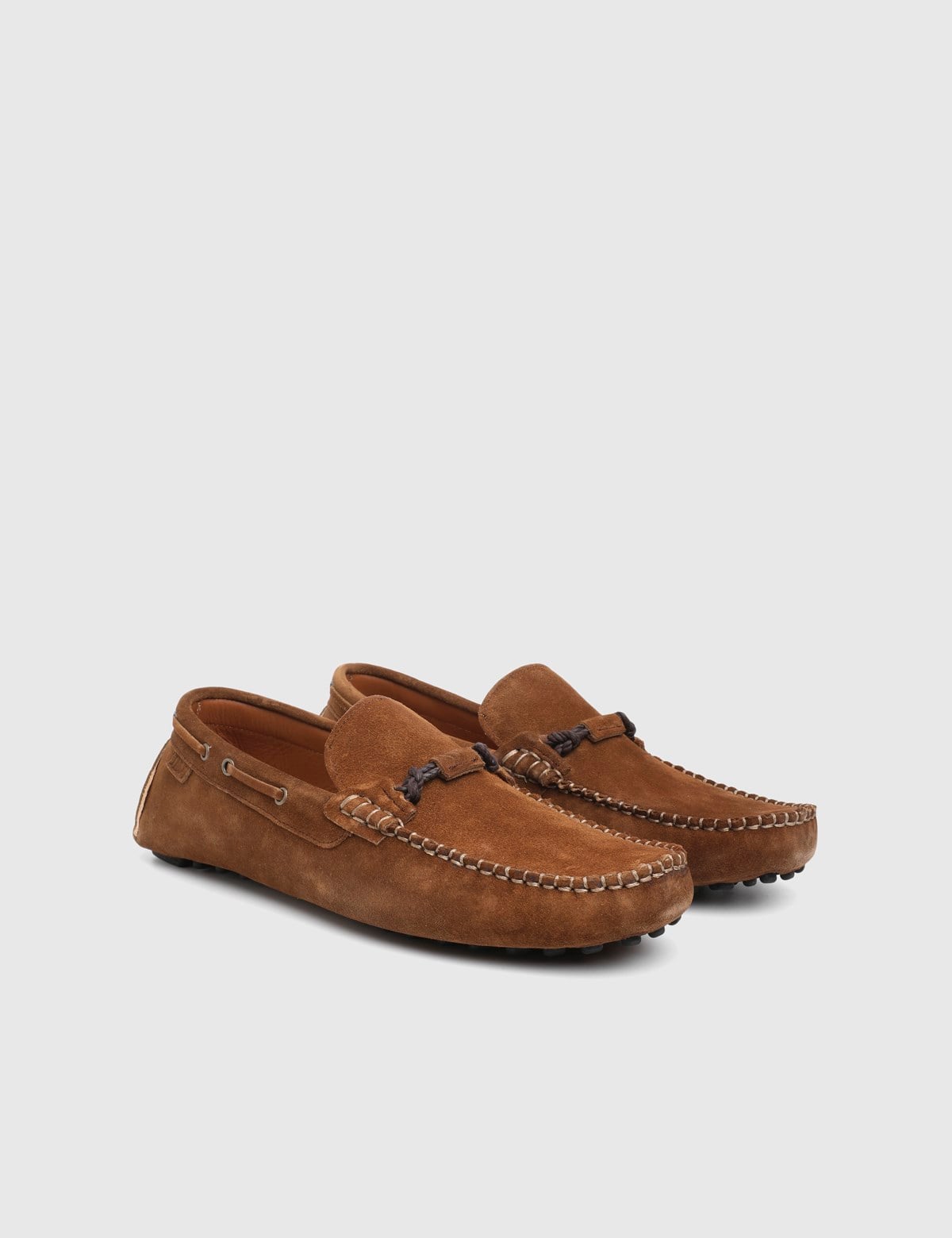 Leone Erkek Loafer Taba