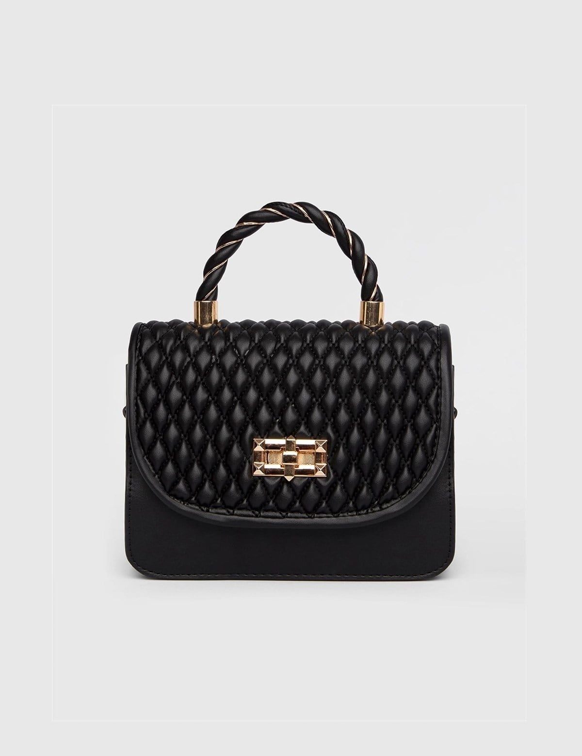 Linus Women's Black Leather Handbag