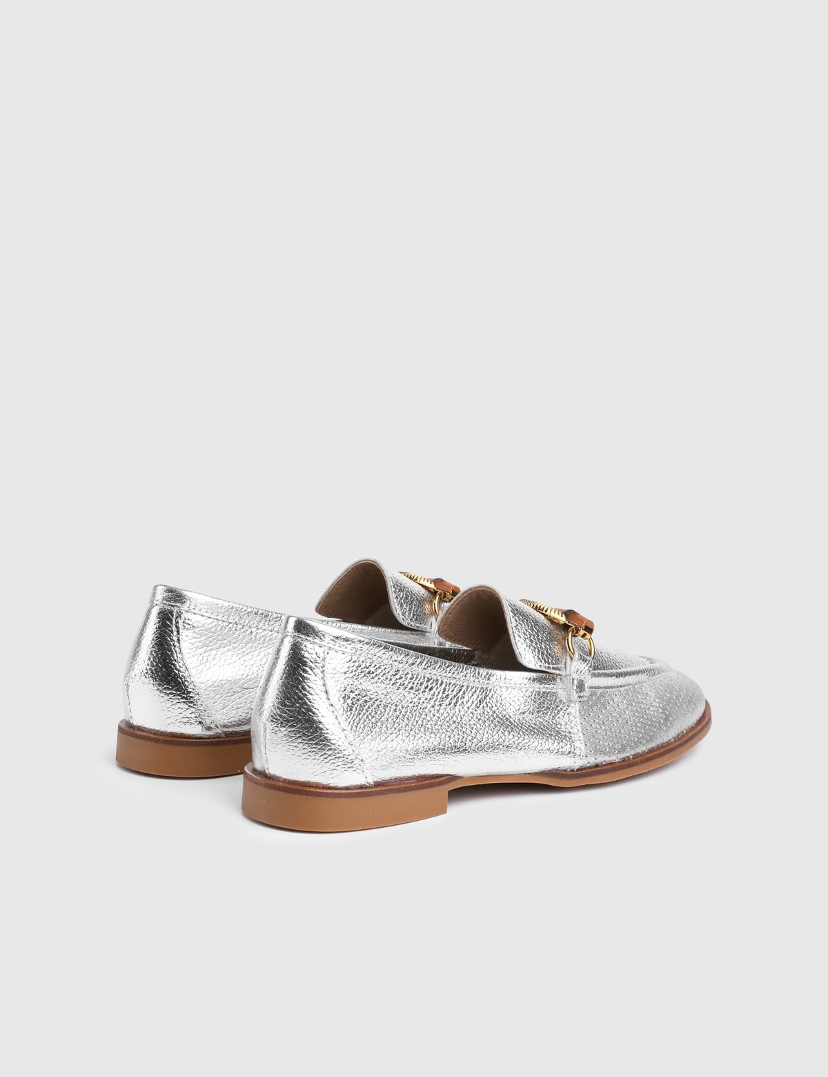 Lirya Kadın Loafer Gümüş