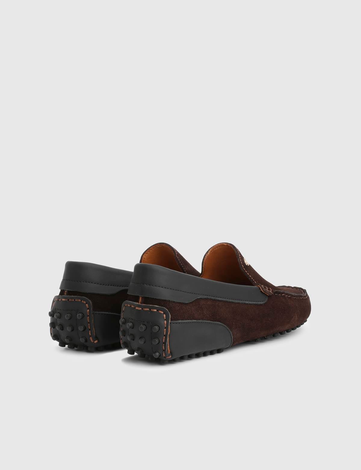 Mackay Brown Suede Leather Men's Loafer