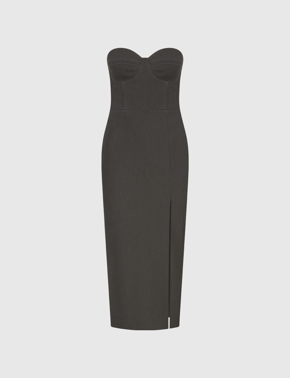 Madeliene Grey Women's Dress