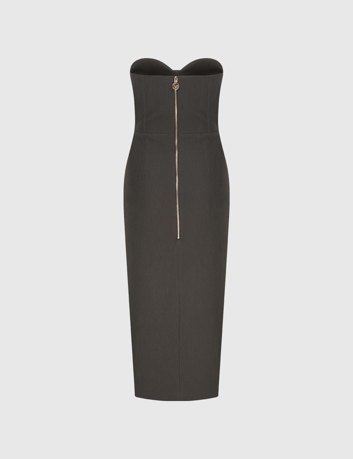 Madeliene Grey Women's Dress