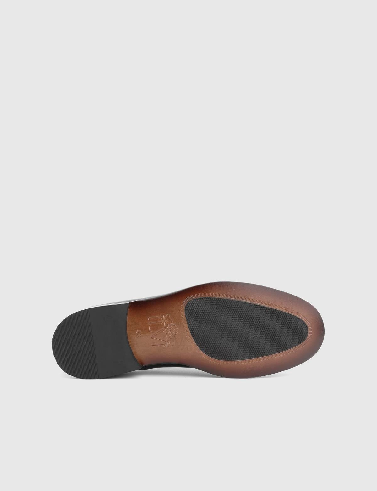 Marston Black Florentic Leather Men's Classic Shoe