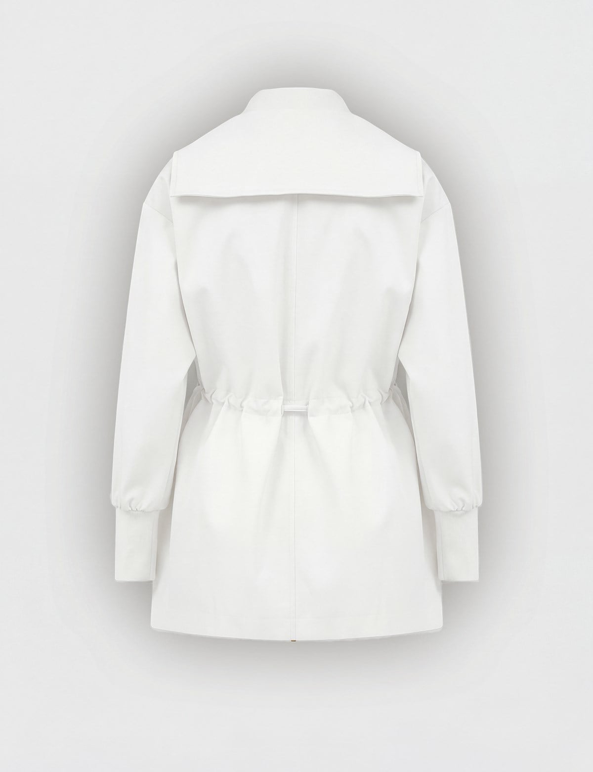 Matia White Women's Trench Coat