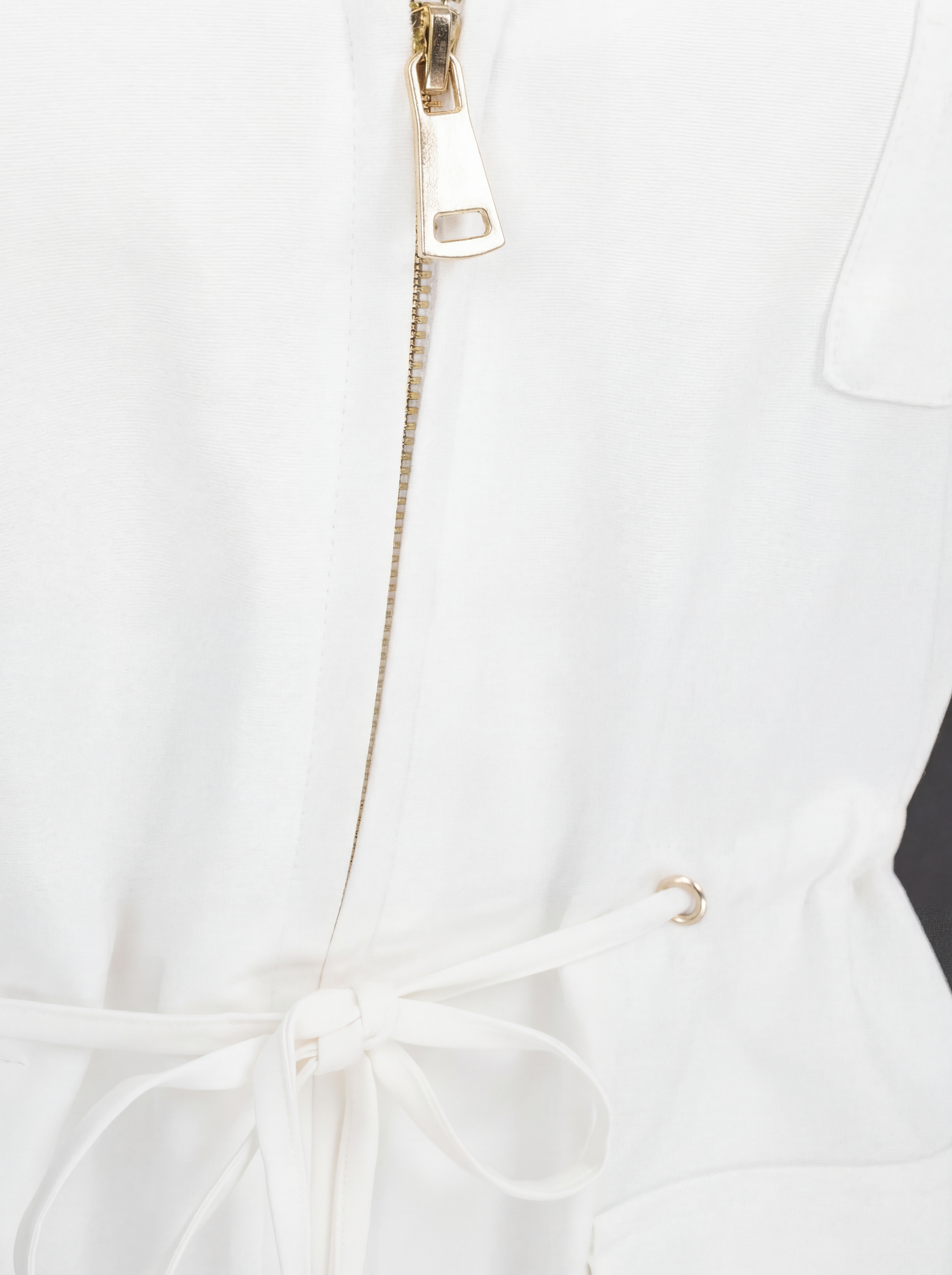 Matia White Women's Trench Coat