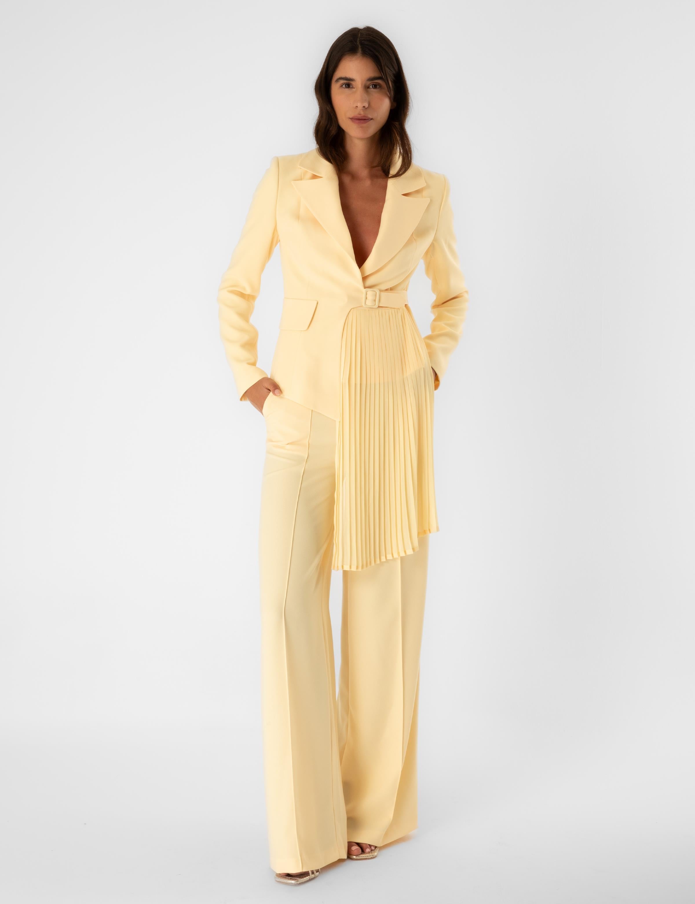 Mitzi Yellow Women's Trousers