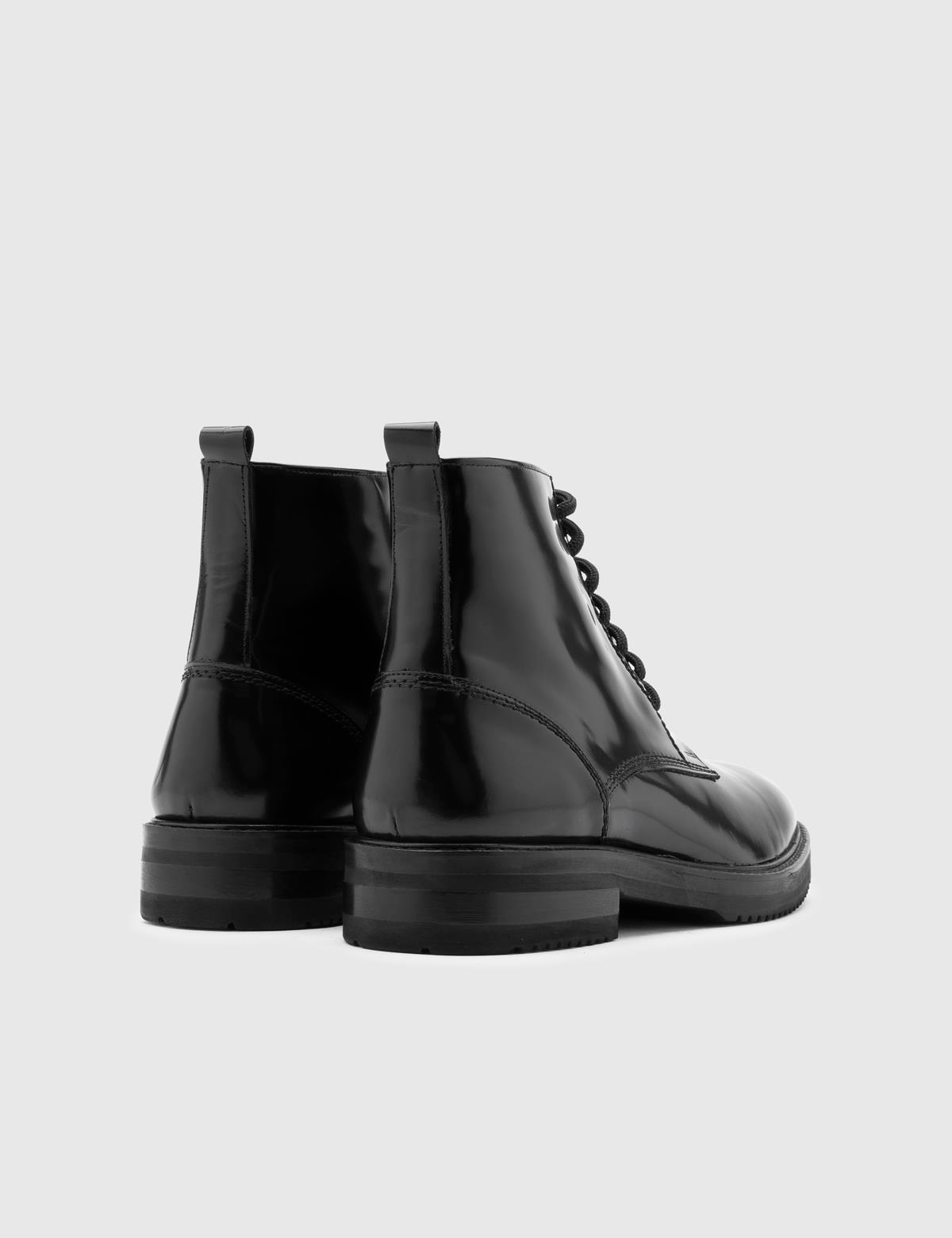 Mulanje Black Florentic Leather Men's Boot