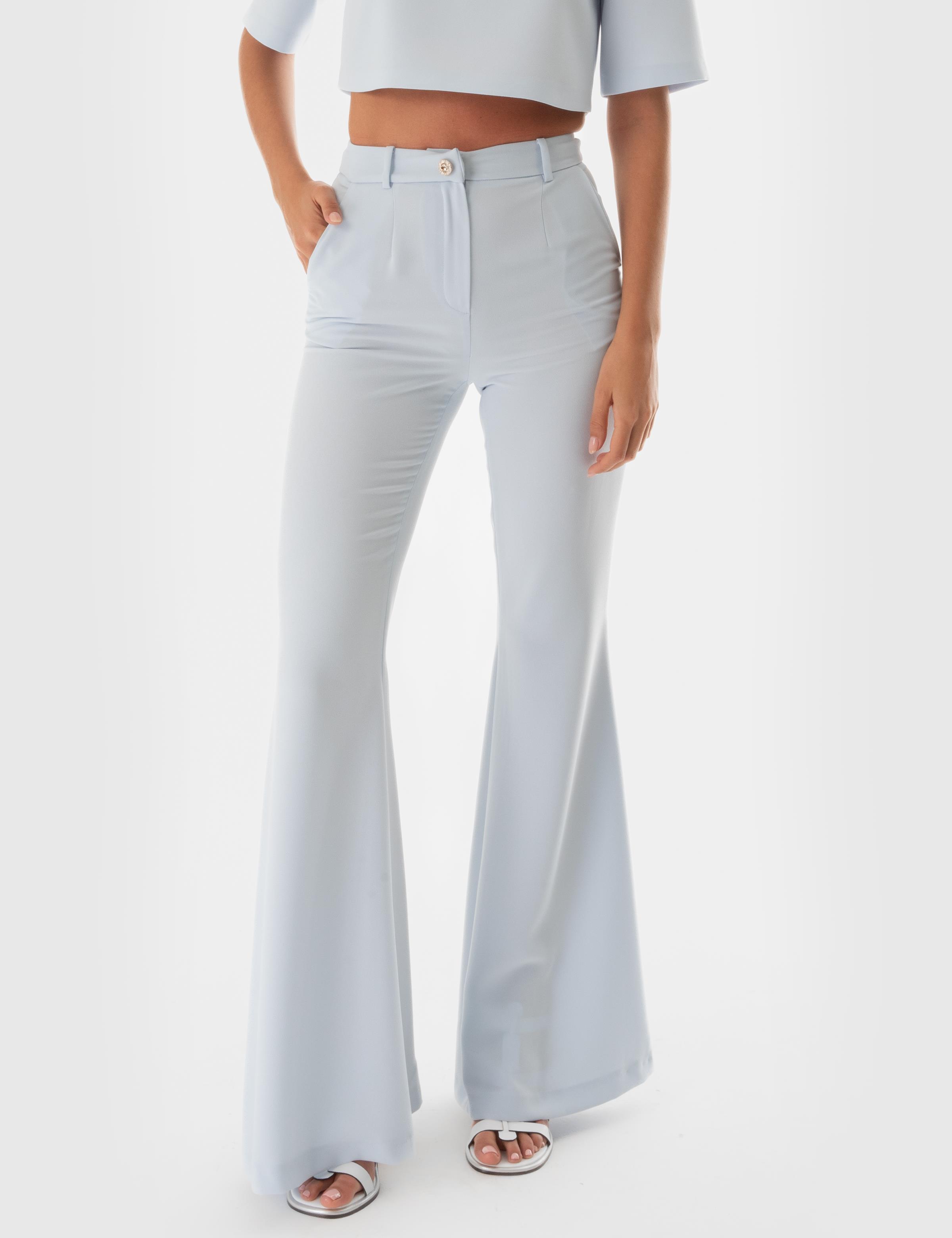 Nallely Blue Women's Trousers