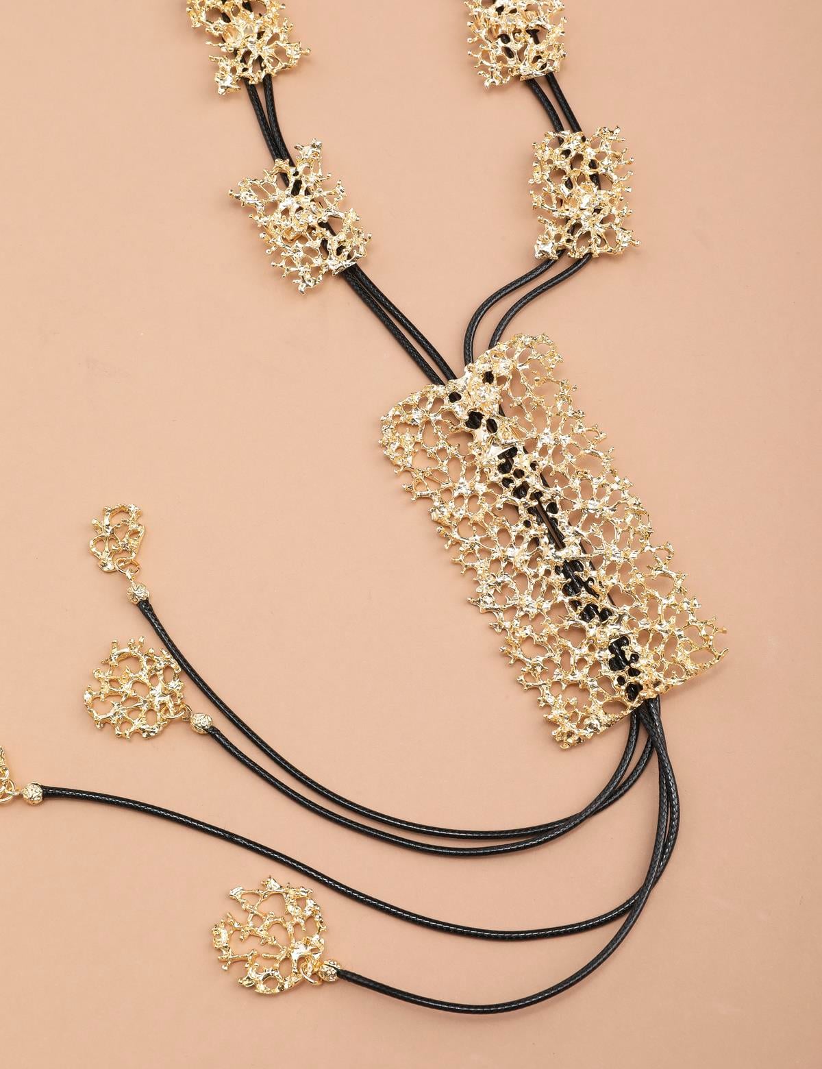 Nerice Black Women's Necklace