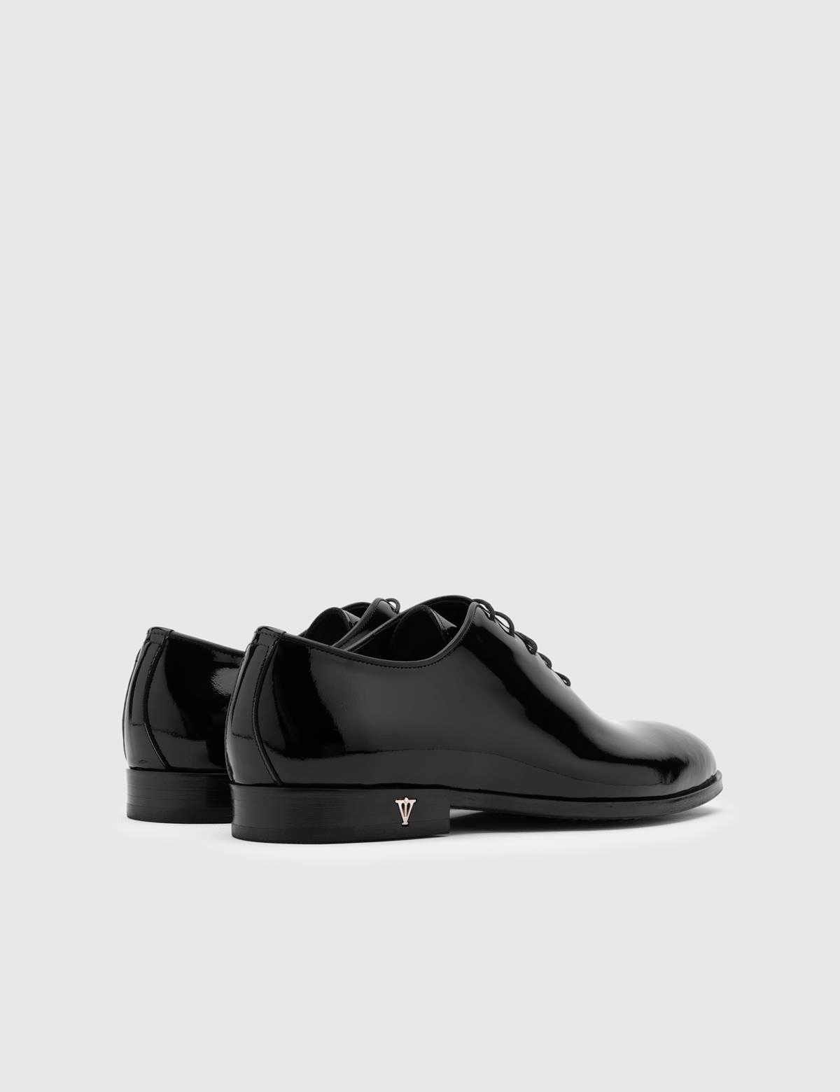 Noda Black Patent Leather Men's Tuxedo Shoe