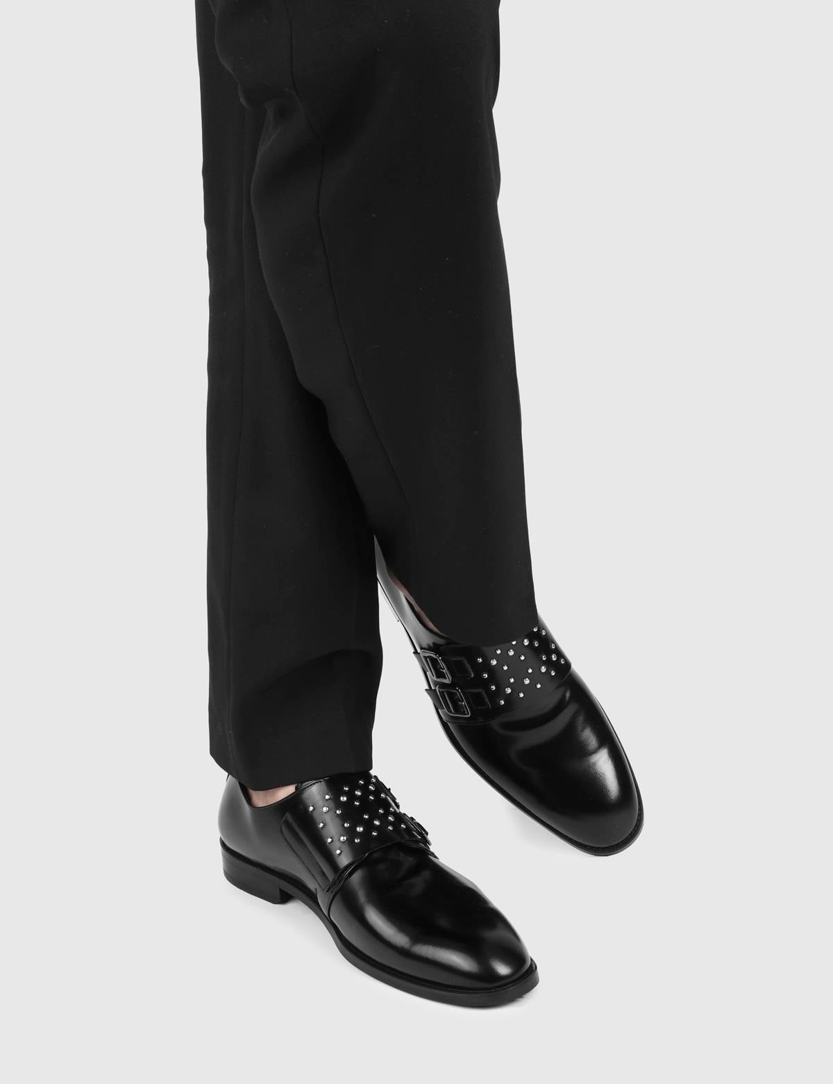 Notta Black Florentic Leather Men's Loafer