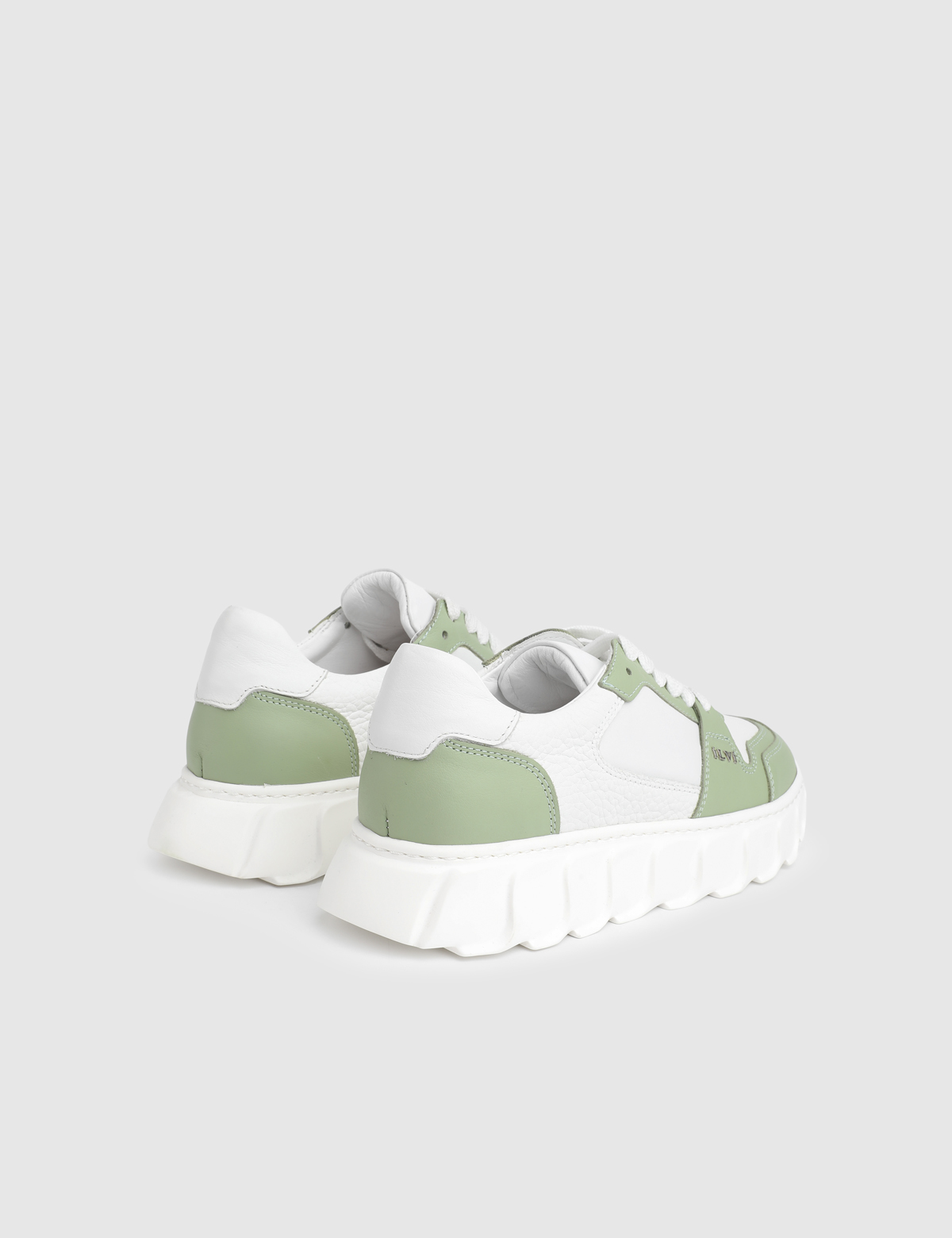Oslo White Leather Women's Sneaker