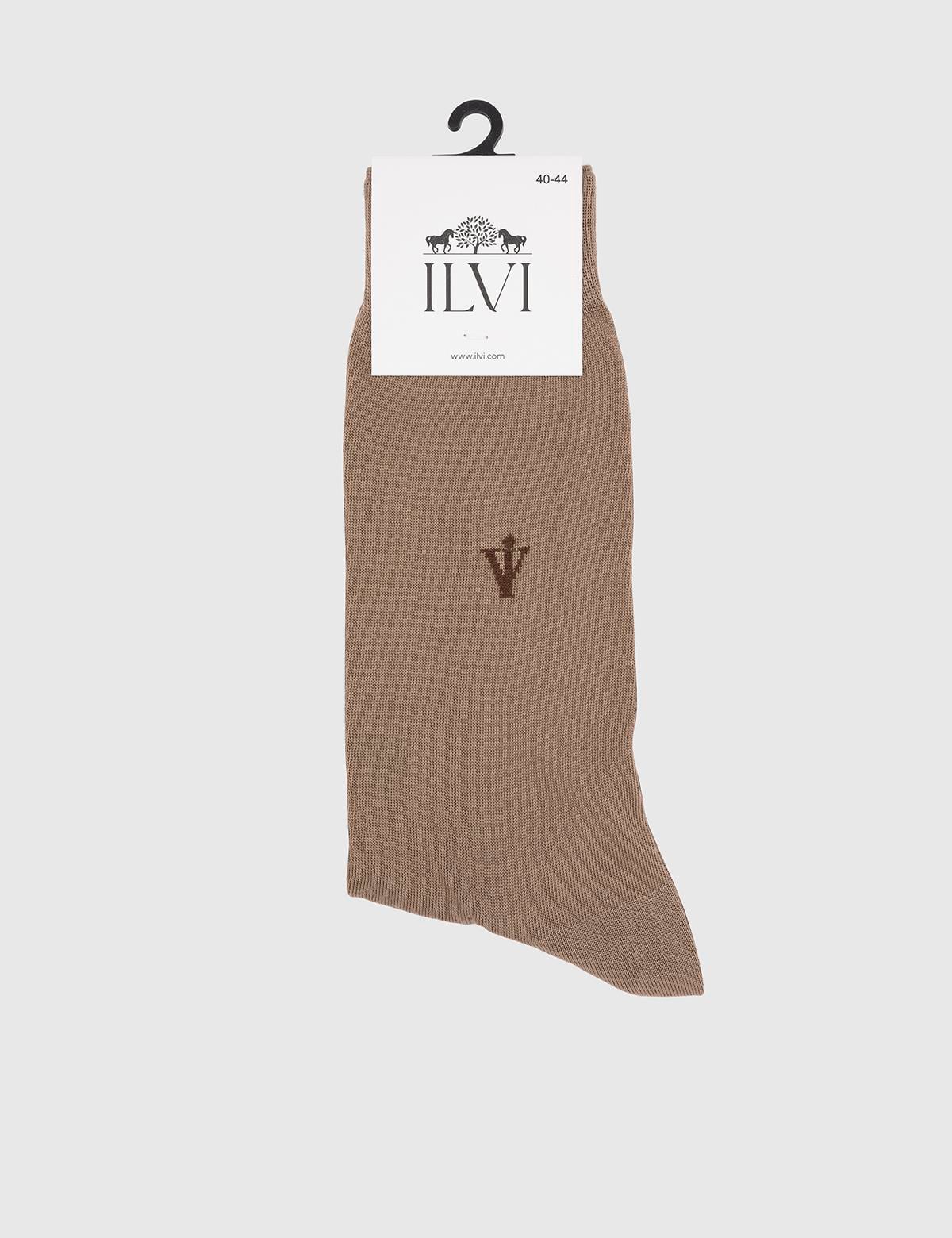 Ostlend Beige Bamboo Men's Quarter Socks
