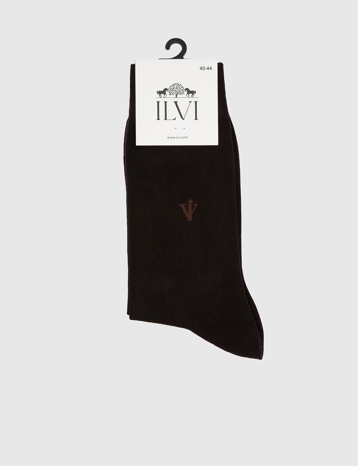 Ostlend Brown Bamboo Men's Quarter Socks