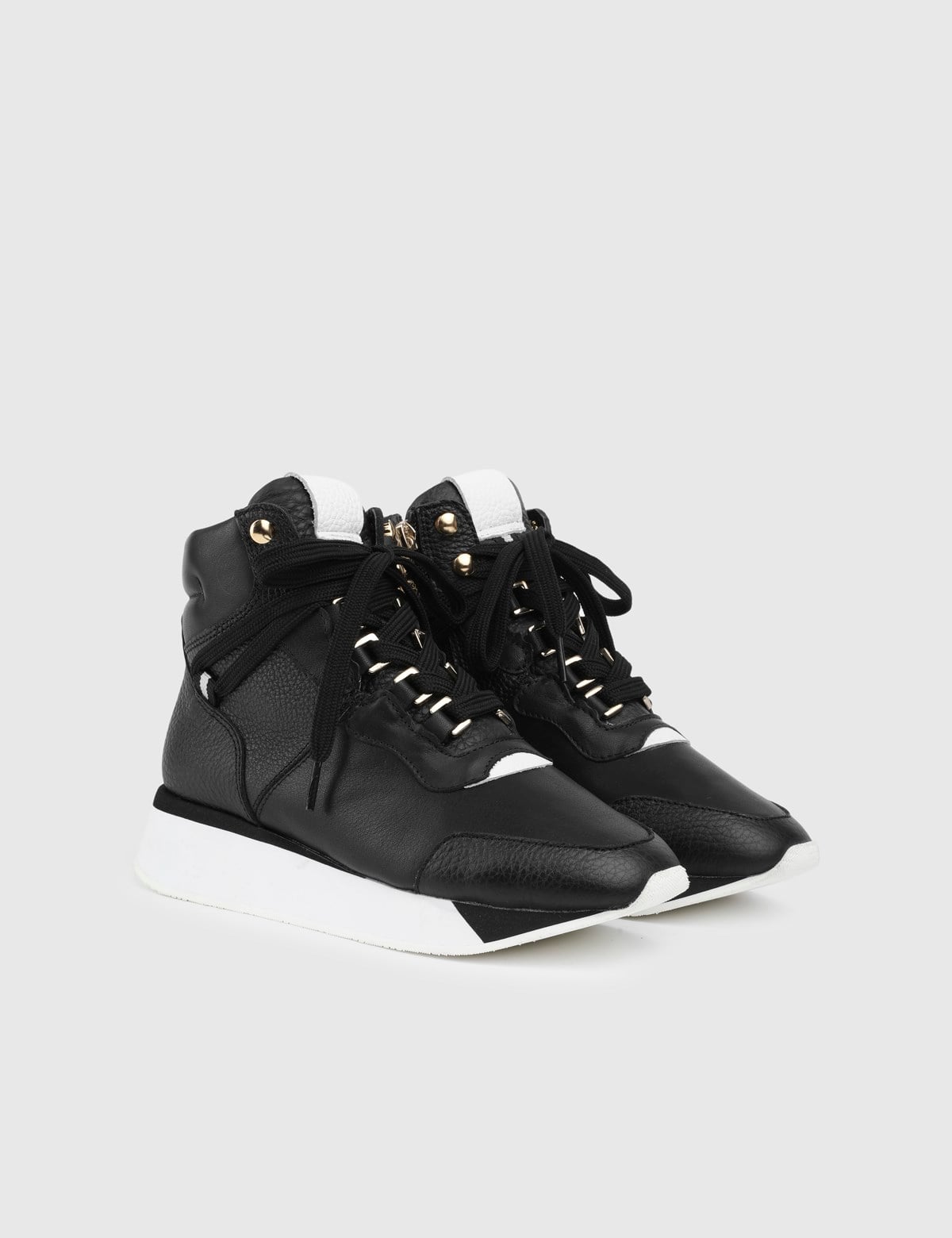 Oz Black Leather Women's Boot