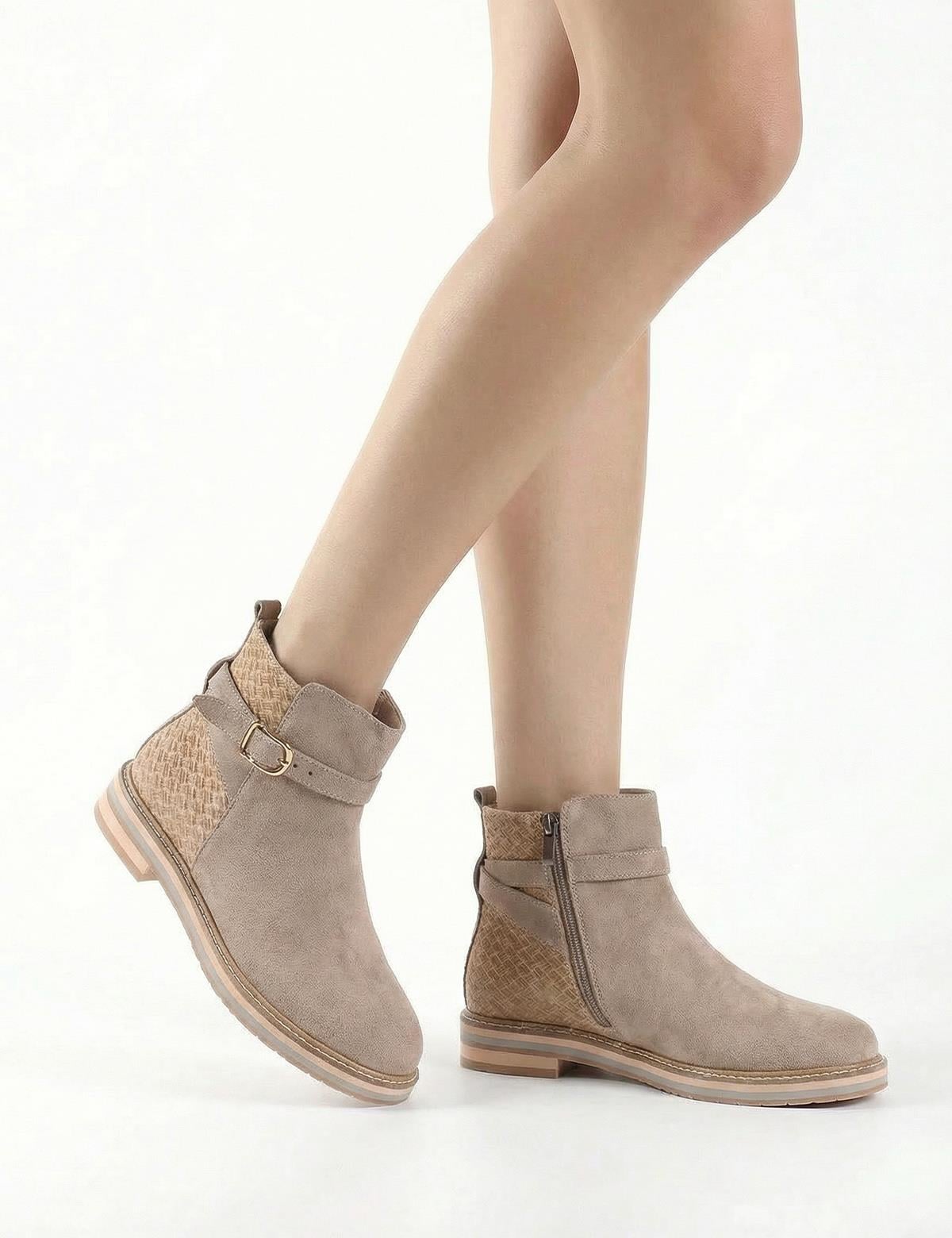 Palma Mink Suede Leather Women's Boot