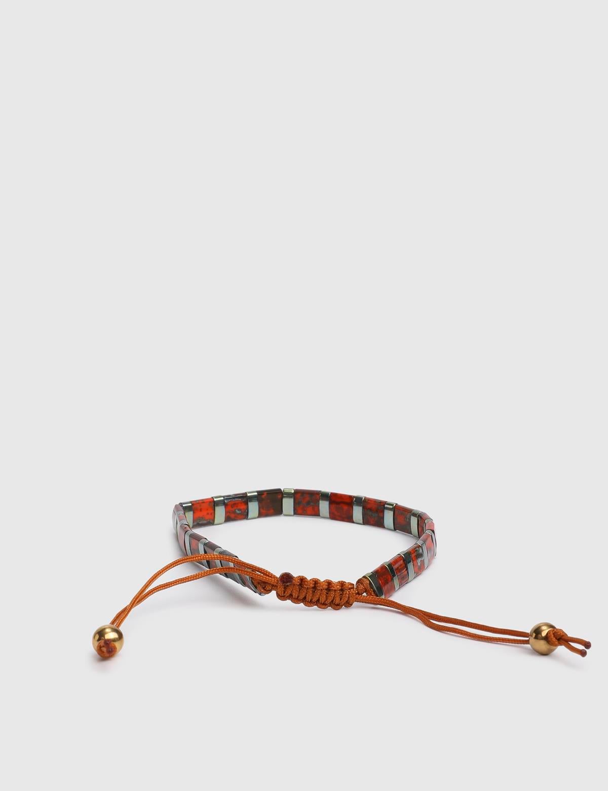 Pelda Red Men's Bracelet