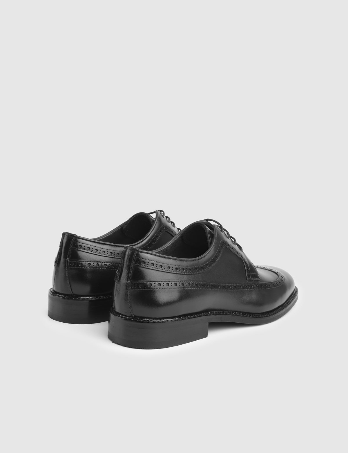 Pieter Black Leather Men's Classic Shoe