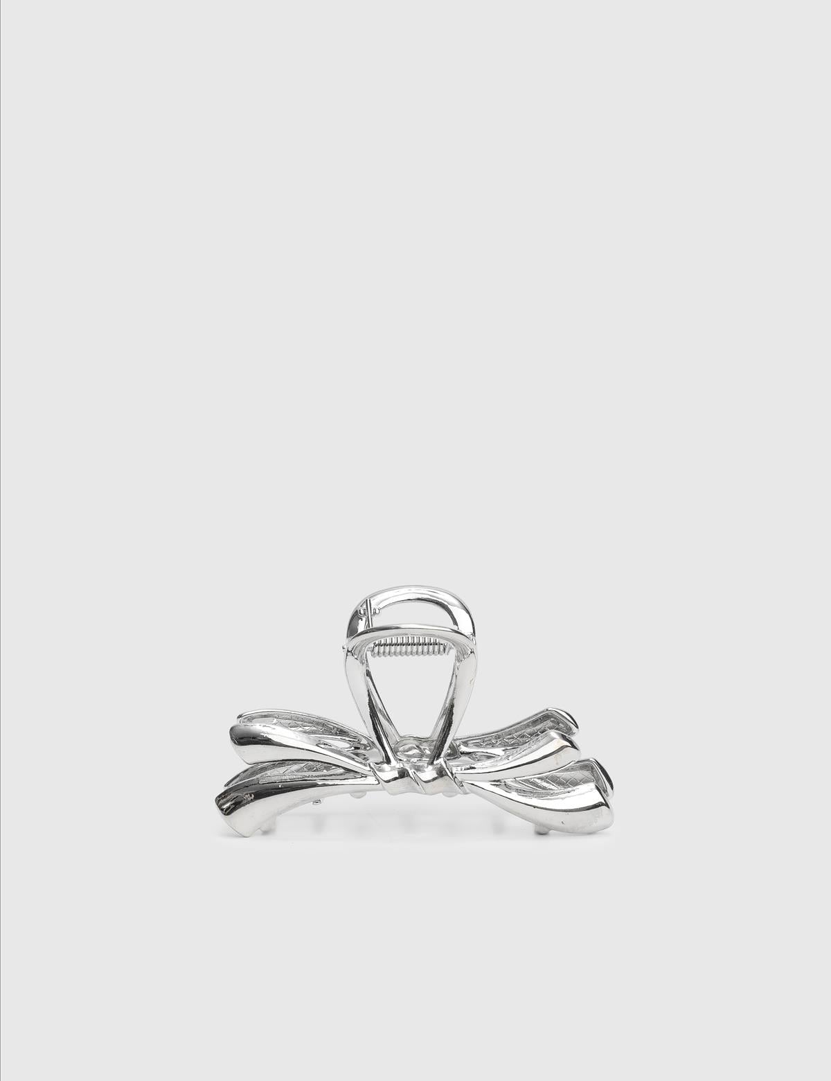 Ptuja Silver Women's Hair Claw Clip