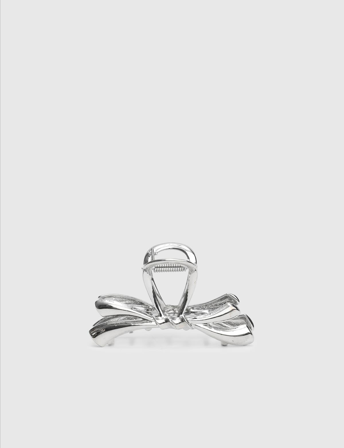 Ptuja Silver Women's Hair Claw Clip