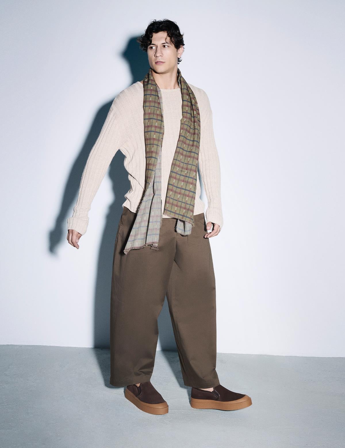 Rang Brown Suede Leather Men's Sneaker