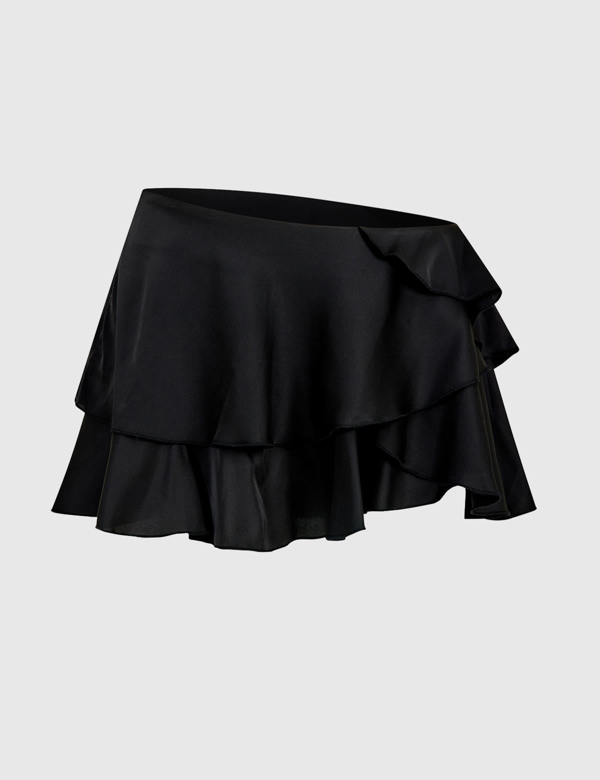 Rasia Black Women's Skirt