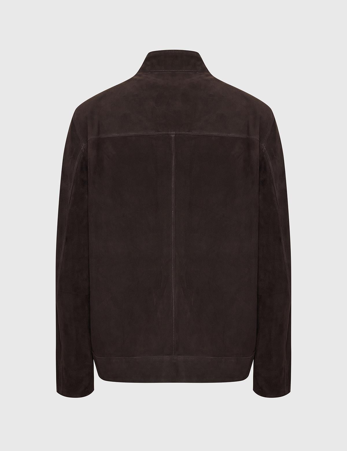 Rayn Brown Suede Leather Men's MONT