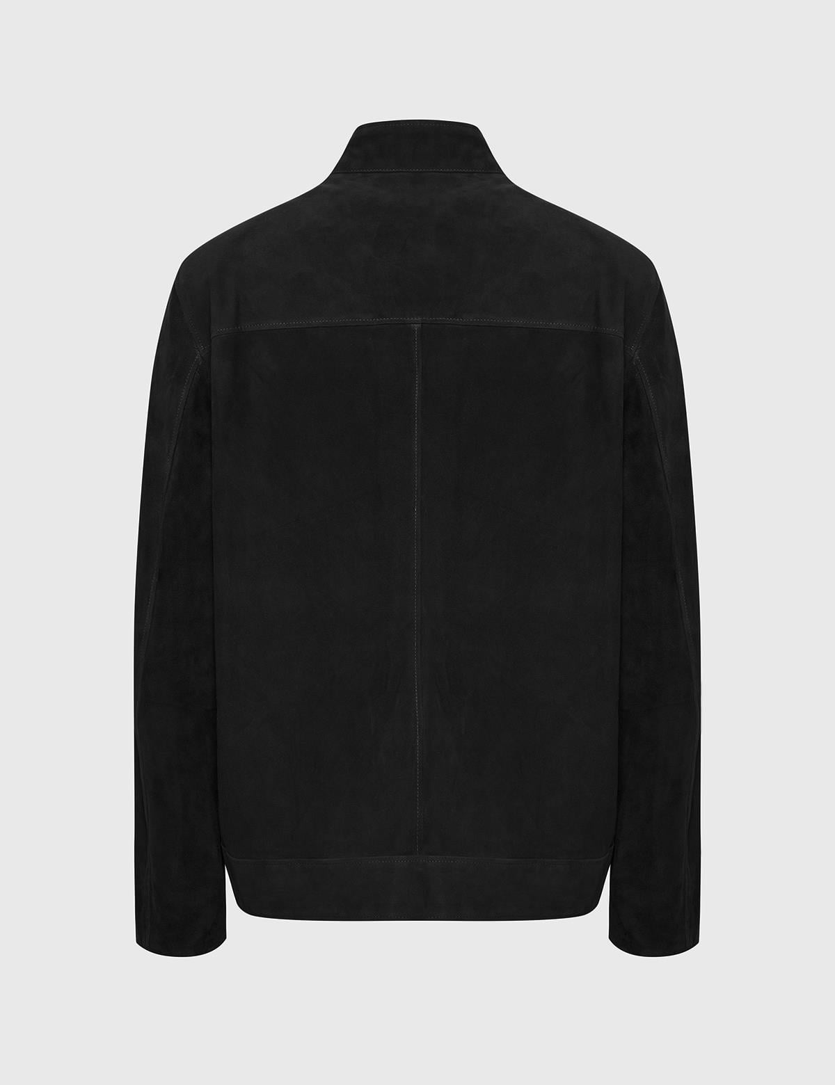 Rayn Black Suede Leather Men's MONT