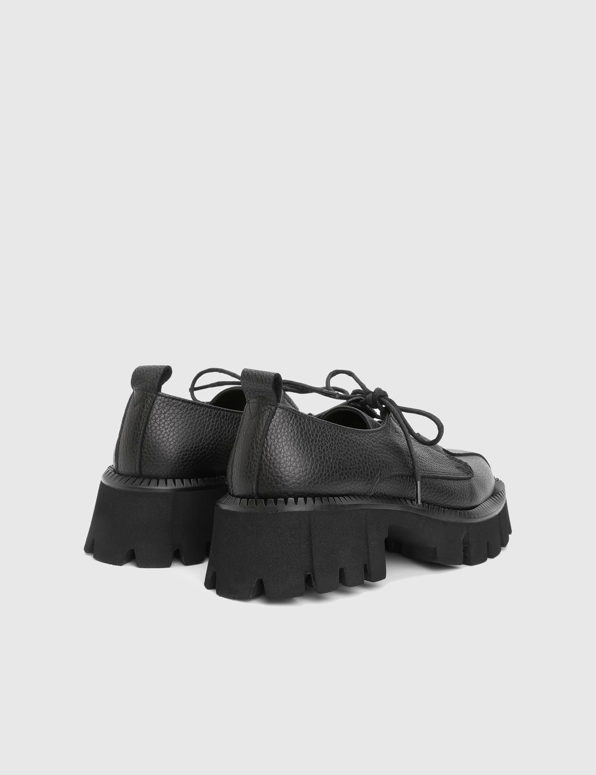 Reda Brown Floater Leather Women's Oxford
