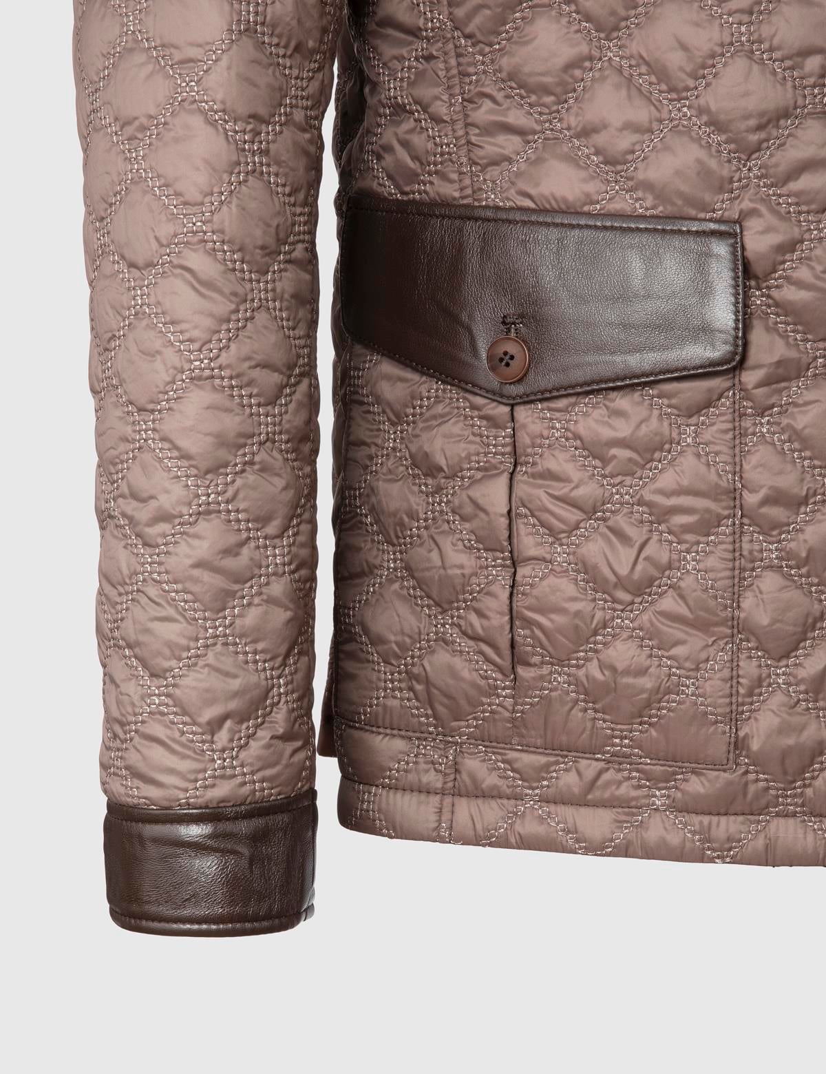 Rivne Mink Men's Bomber Jacket