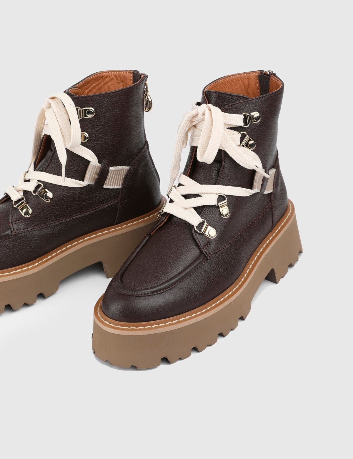 Rush Brown Leather Women's Boot