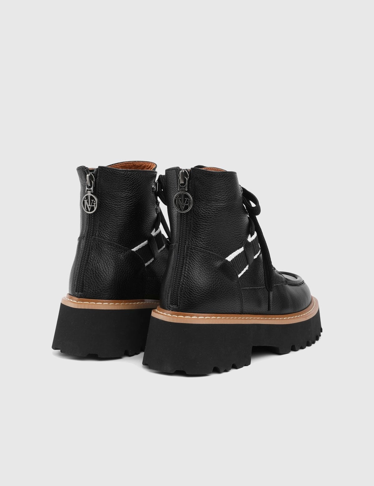 Rush Black Leather Women's Boot