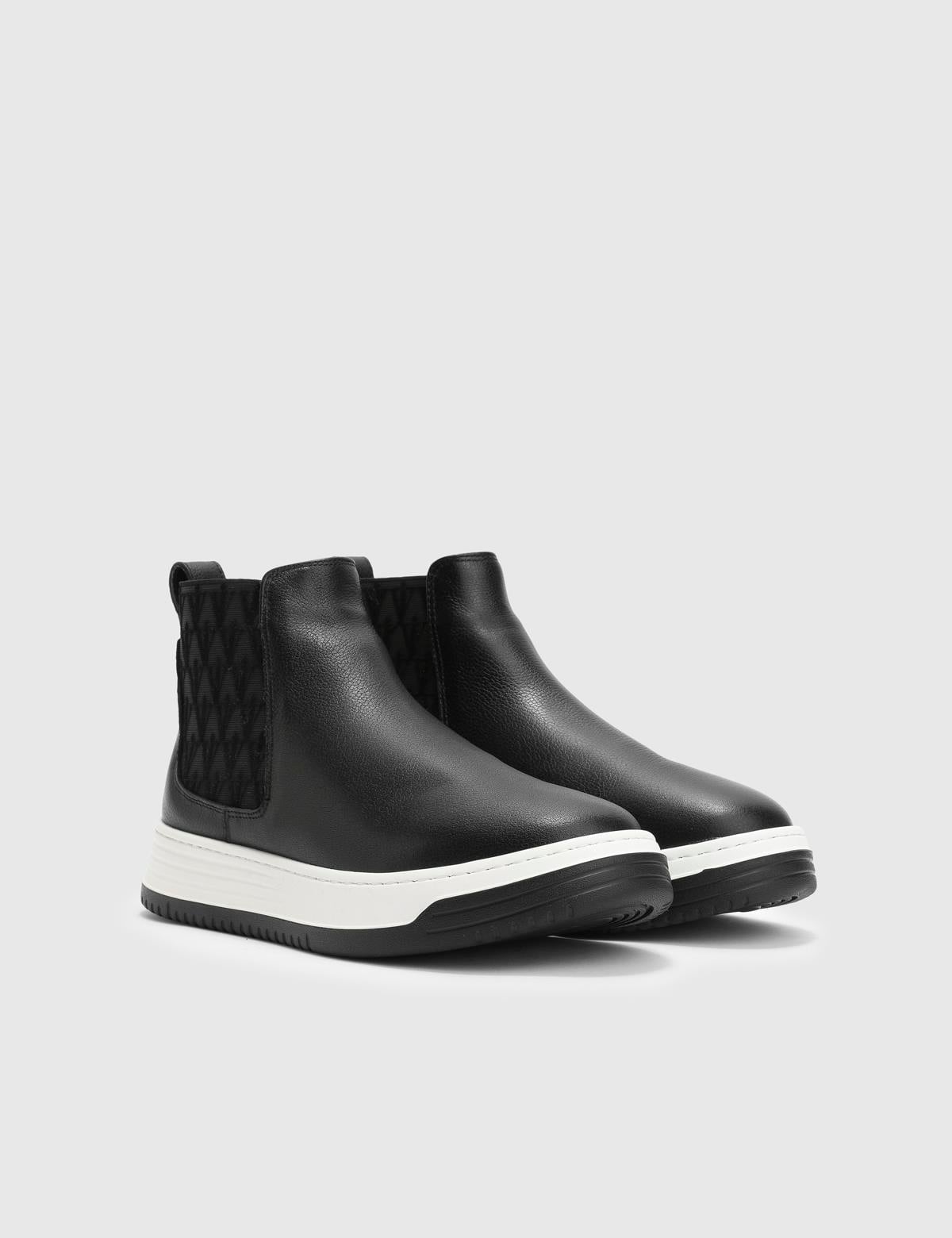 Stew Black Leather Women's Boot