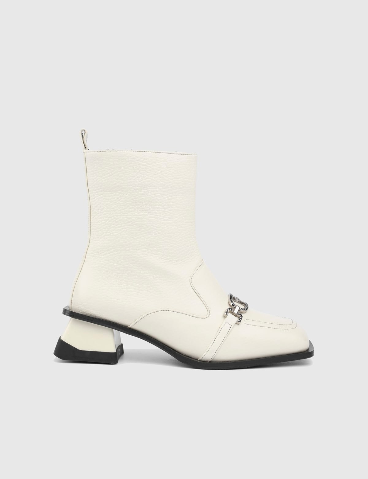 Taz Beige Leather Women's Boot