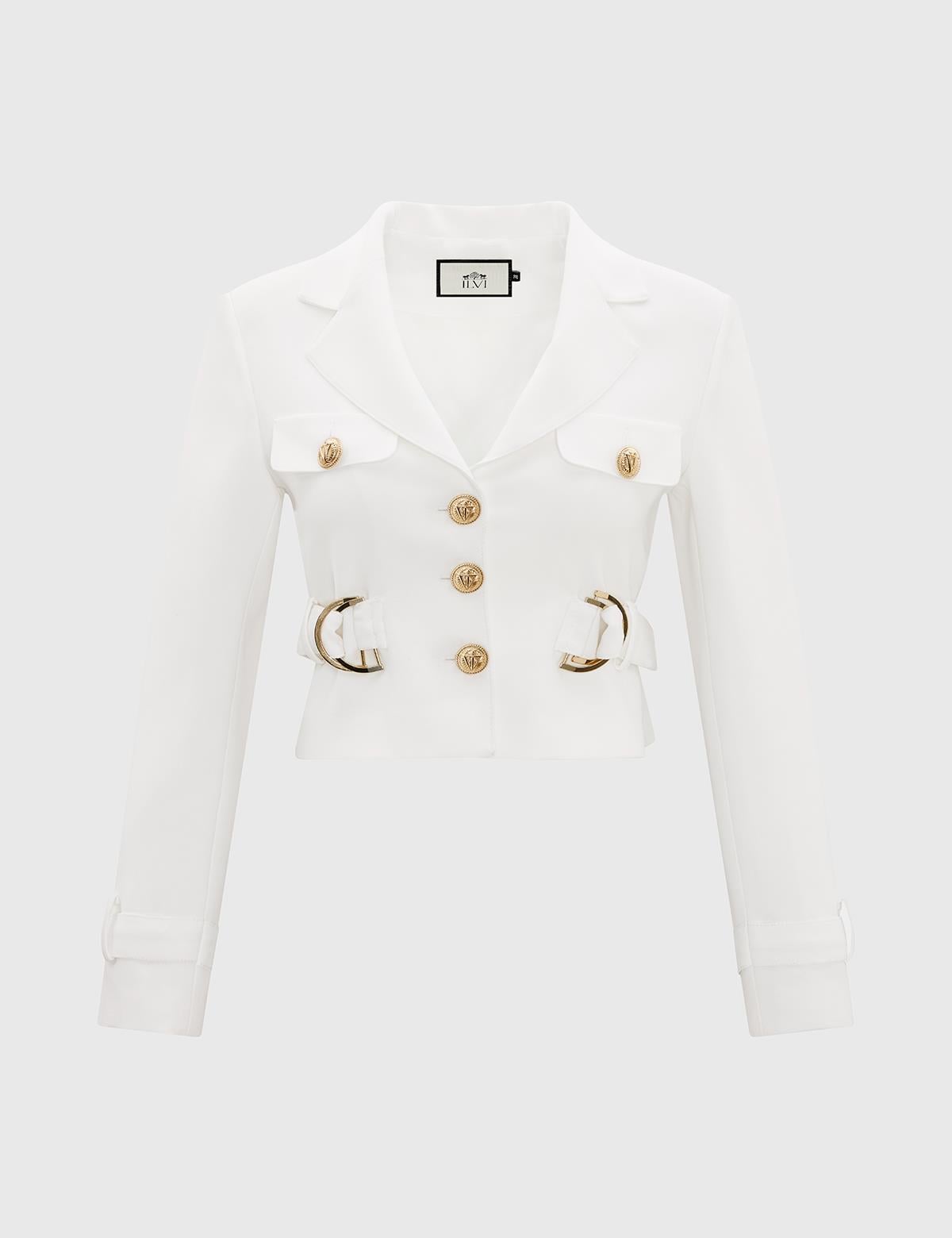 Tomris Ecru Women's Jacket