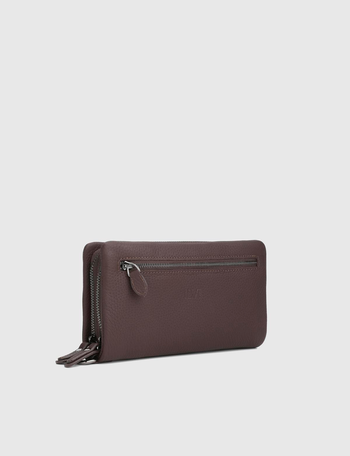 Trujilo Brown Floater Leather Men's Handbag