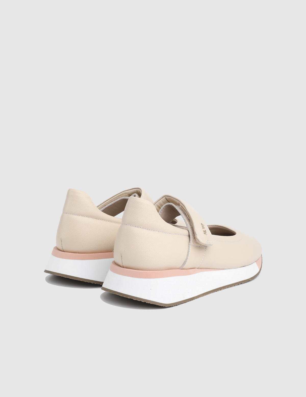 Turin Beige Leather Women's Sneaker